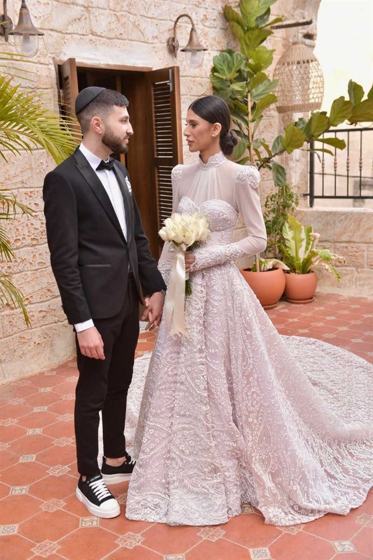 החתונה של דקל ועומר (צילום: לה בוהם)