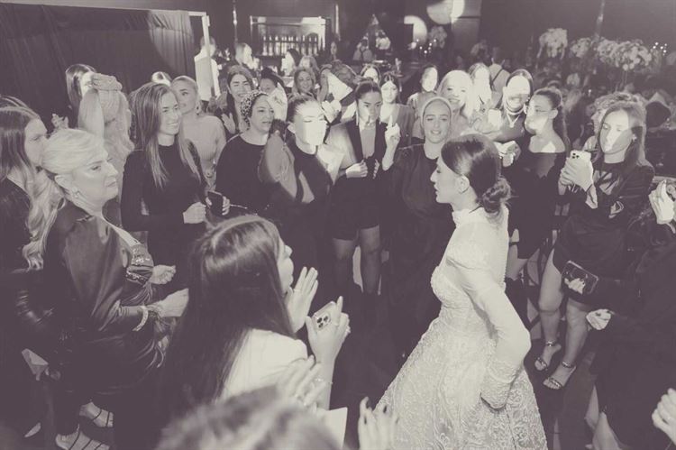 החתונה של דקל ועומר (צילום: לה בוהם)