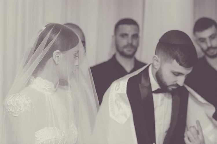 החתונה של דקל ועומר (צילום: לה בוהם)