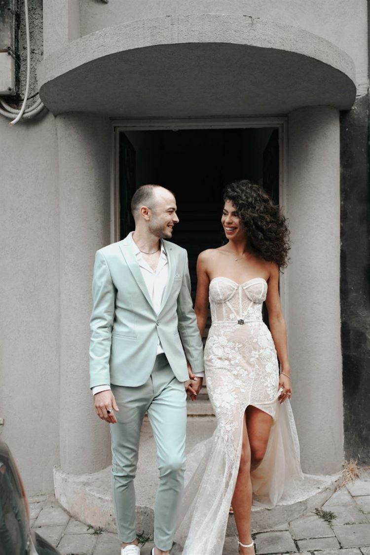 החתונה של ליהוד ואנדרי (צילום: רון קובי)