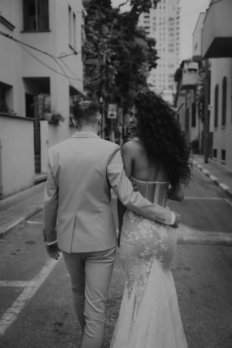 החתונה של ליהוד ואנדרי (צילום: רון קובי)