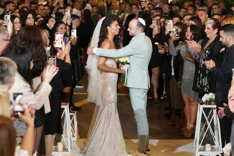 החתונה של ליהוד ואנדרי (צילום: רון קובי)