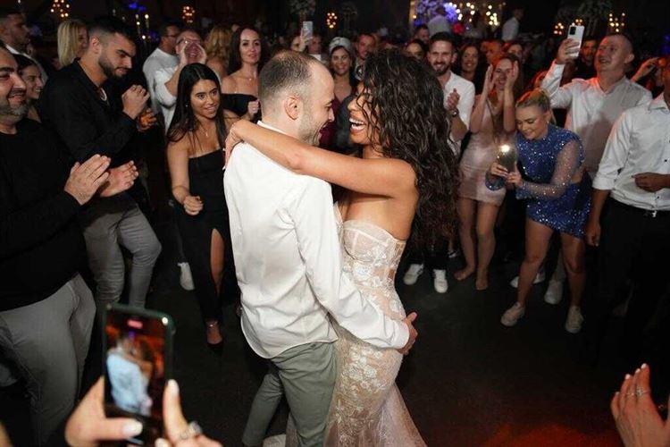 החתונה של ליהוד ואנדרי (צילום: רון קובי)