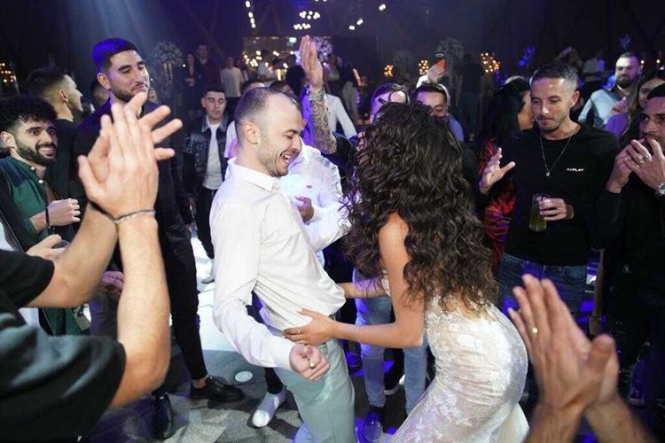 החתונה של ליהוד ואנדרי (צילום: רון קובי)