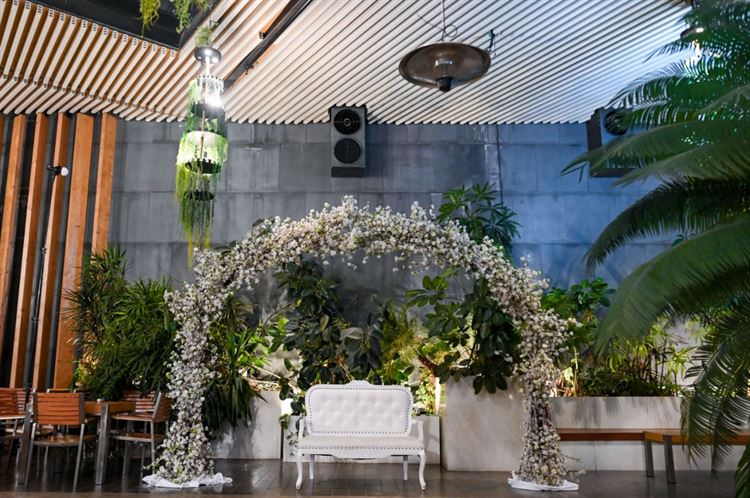 מתחם האירועים חצר המלכה (צילום: וואלה! מזל טוב)