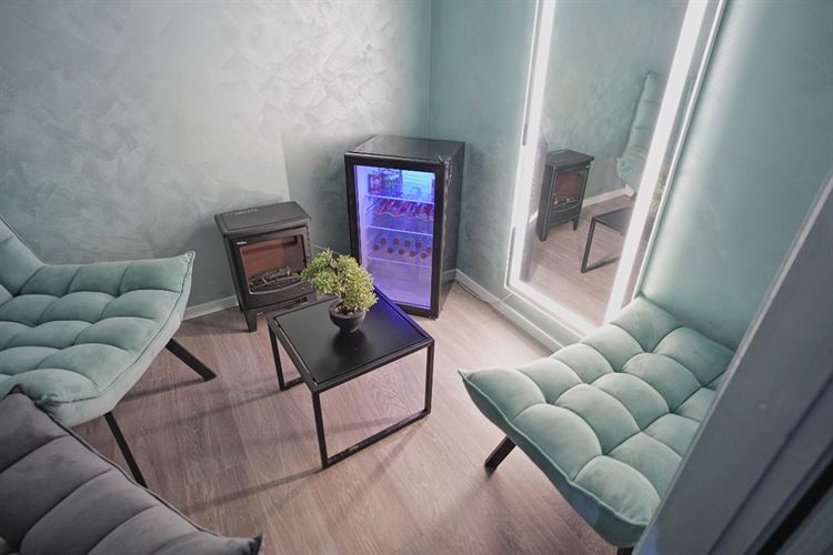 חדר התארגנות מפנק (צילום: וואלה! מזל טוב)