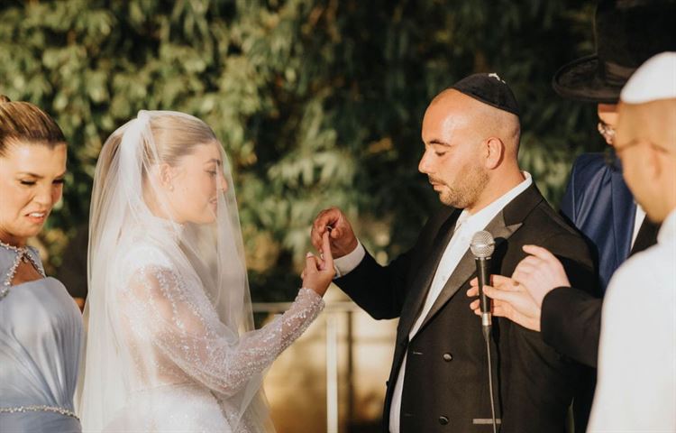 החתונה של אור וטיבי (צילום: אלעד סאסי)