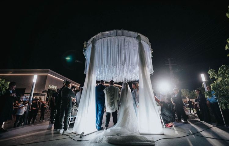 החתונה של אור וטיבי (צילום: אלעד סאסי)