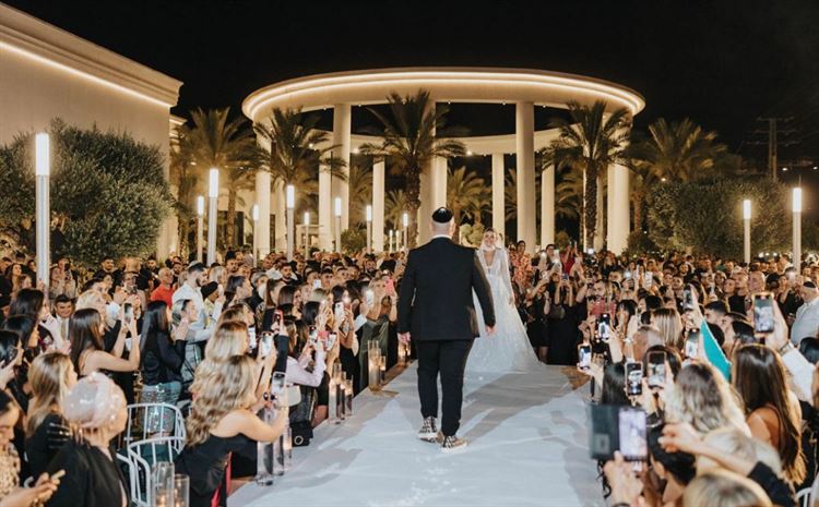 החתונה של אור וטיבי (צילום: אלעד סאסי)