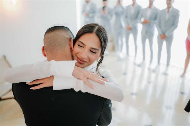 החתונה של שנהב ואוריה (צילום: יניב אסיאס)