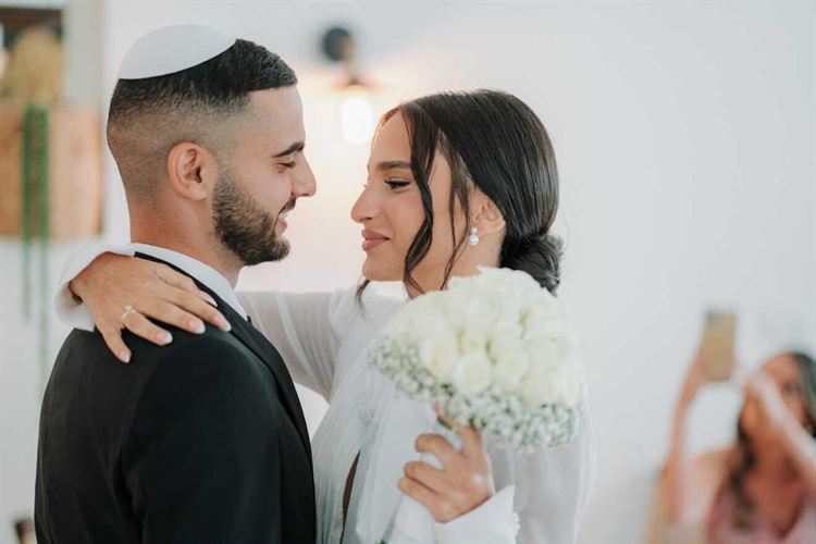 החתונה של שנהב ואוריה (צילום: יניב אסיאס)