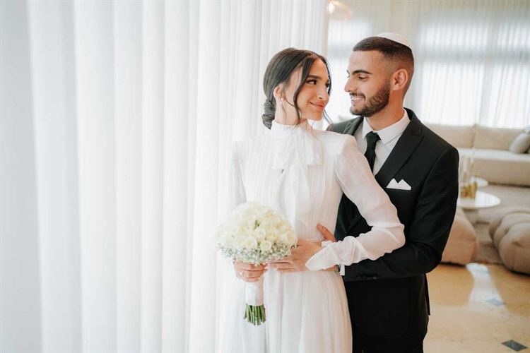 החתונה של שנהב ואוריה (צילום: יניב אסיאס)