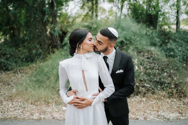 החתונה של שנהב ואוריה (צילום: יניב אסיאס)