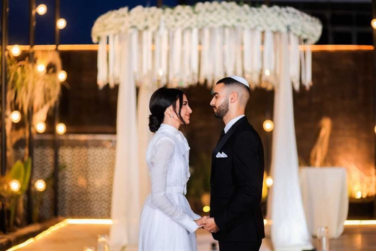 החתונה של שנהב ואוריה (צילום: יניב אסיאס)