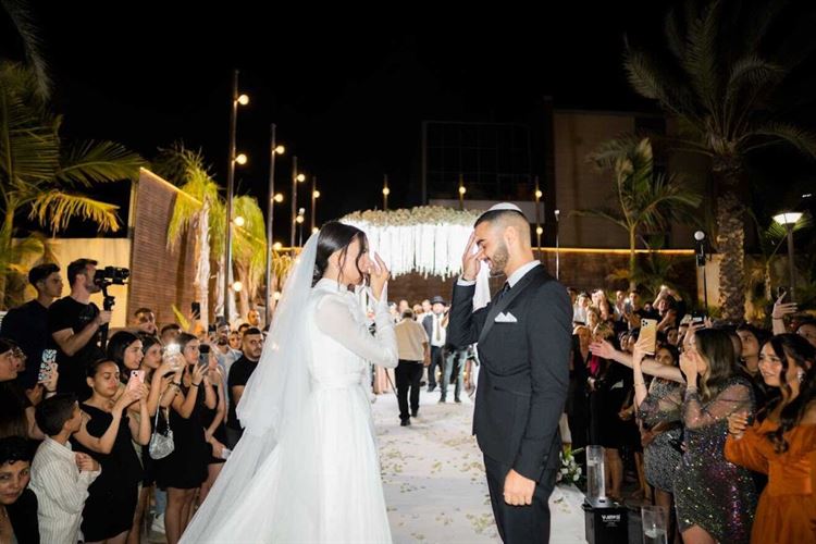 החתונה של שנהב ואוריה (צילום: יניב אסיאס)