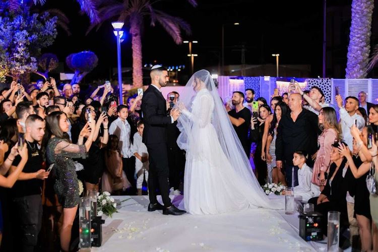 החתונה של שנהב ואוריה (צילום: יניב אסיאס)