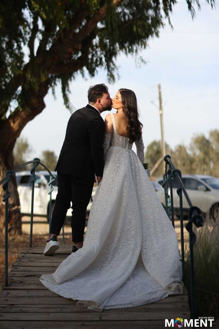 החתונה של ליאל ודניאל (צילום: moment & boris kulikov)