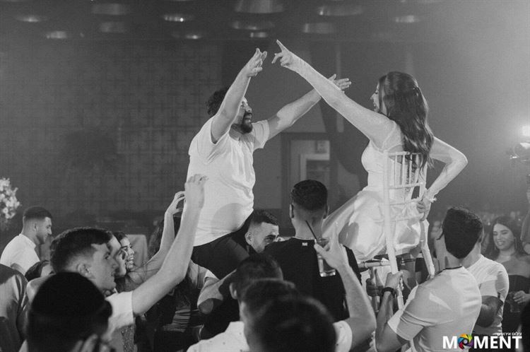 החתונה של ליאל ודניאל (צילום: moment & boris kulikov)