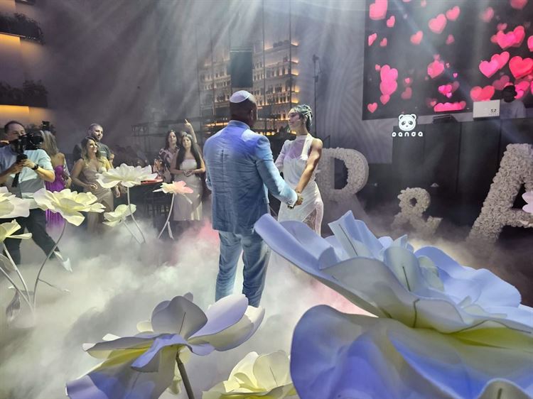 החתונה של עדי ורזי (צילום: שלומי ביטון)