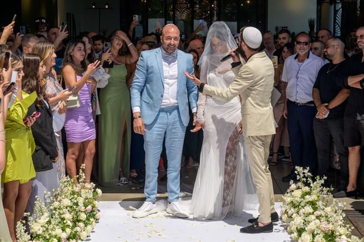 החתונה של עדי ורזי (צילום: שלומי ביטון)
