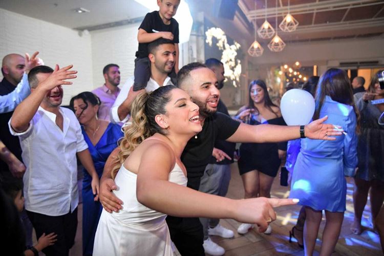 החתונה של חופית ודוד (צילום: דיימונדס)