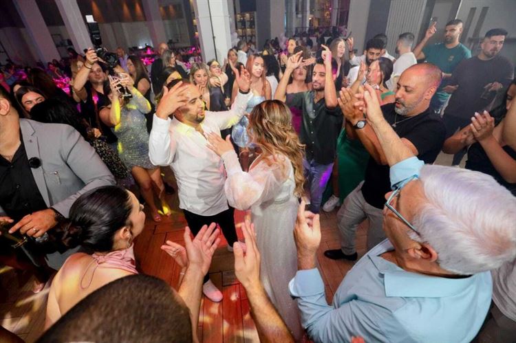 החתונה של חופית ודוד (צילום: דיימונדס)