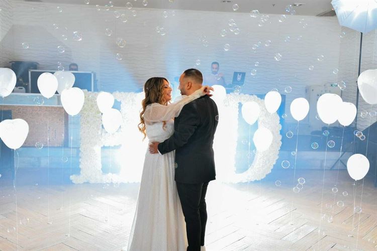 החתונה של חופית ודוד (צילום: דיימונדס)