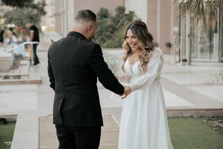 החתונה של חופית ודוד (צילום: דיימונדס)