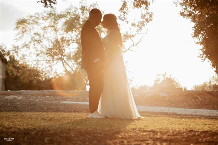 החתונה של חופית ודוד (צילום: דיימונדס)