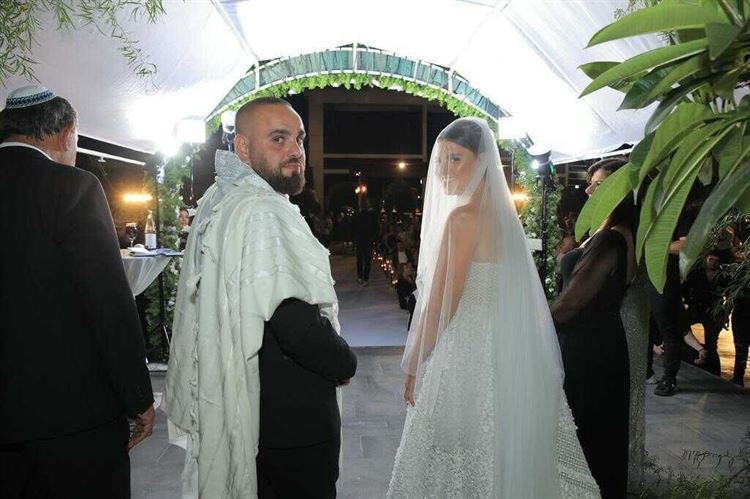 החתונה של נטע ודוד (צילום: שרון רביבו)