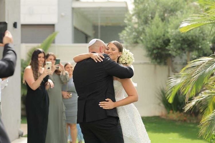 החתונה של נטע ודוד (צילום: שרון רביבו)