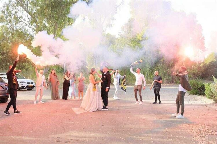 החתונה של נטע ודוד (צילום: שרון רביבו)