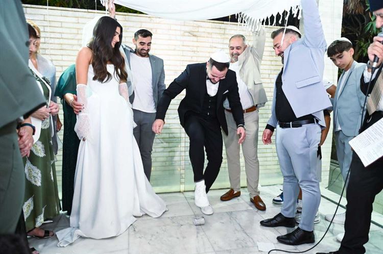 החתונה של מרלן וסדי (צילום: אלדד צלמים)