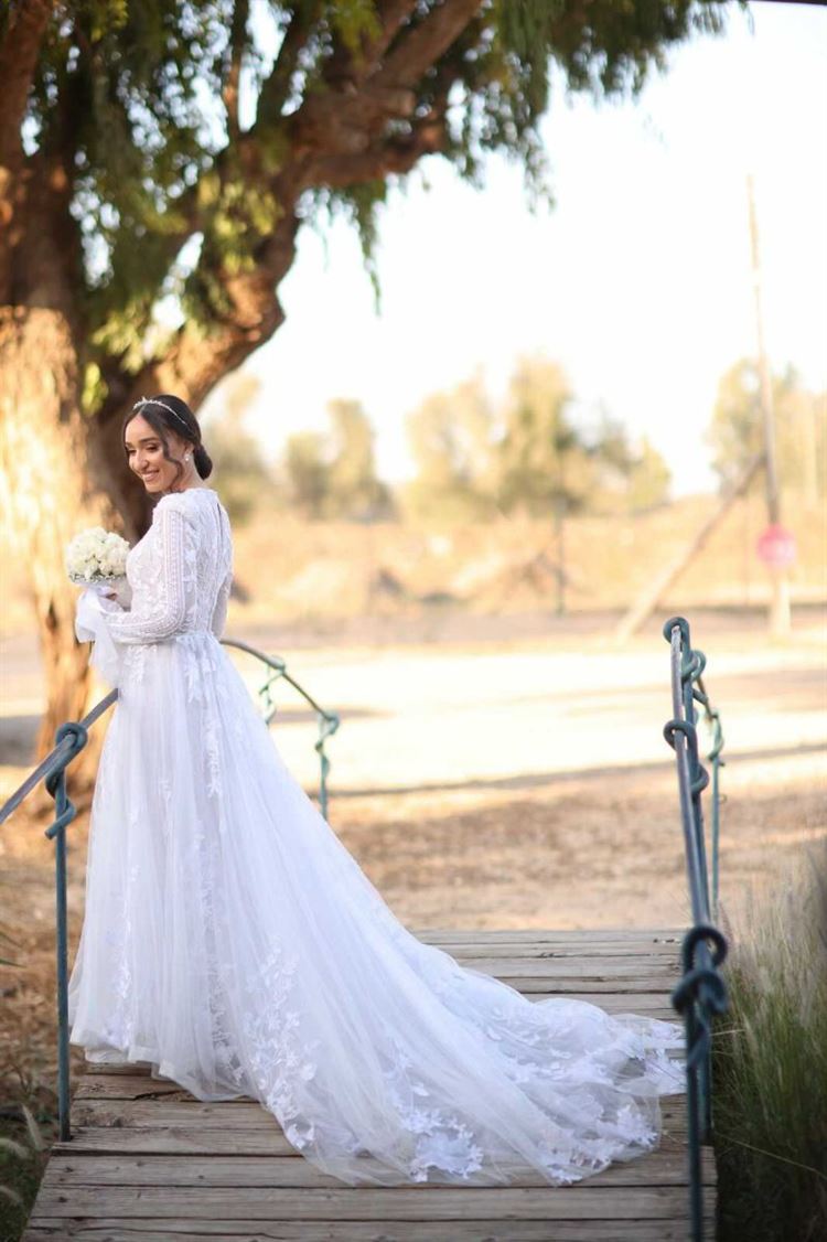 החתונה של קורל ודרור (צילום: משה עמר)