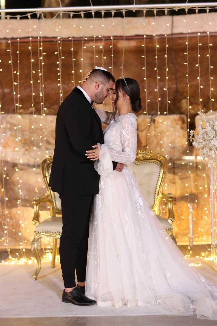 החתונה של קורל ודרור (צילום: משה עמר)