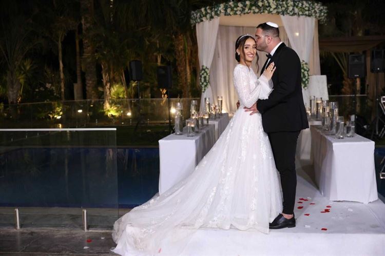 החתונה של קורל ודרור (צילום: משה עמר)