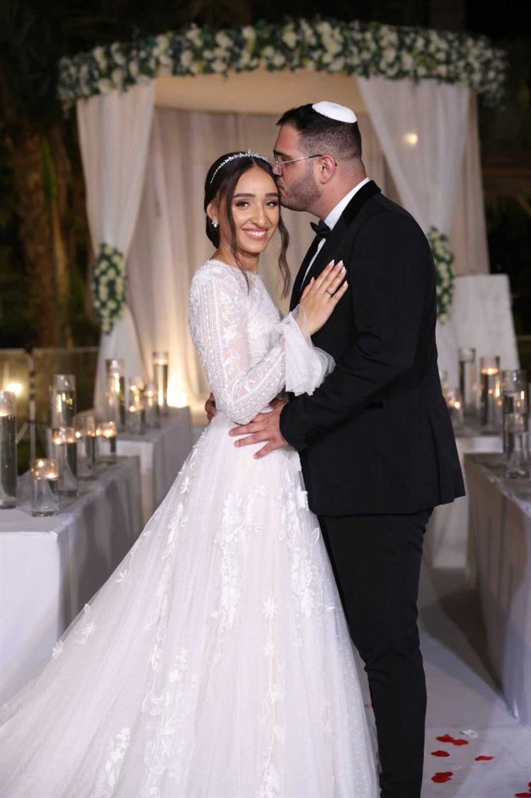 החתונה של קורל ודרור (צילום: משה עמר)