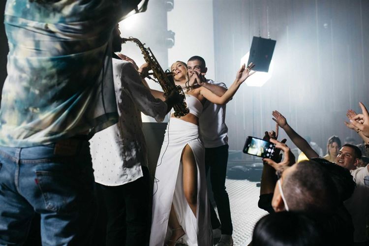 החתונה של רוני ובר (צילום: שחר ארביב)