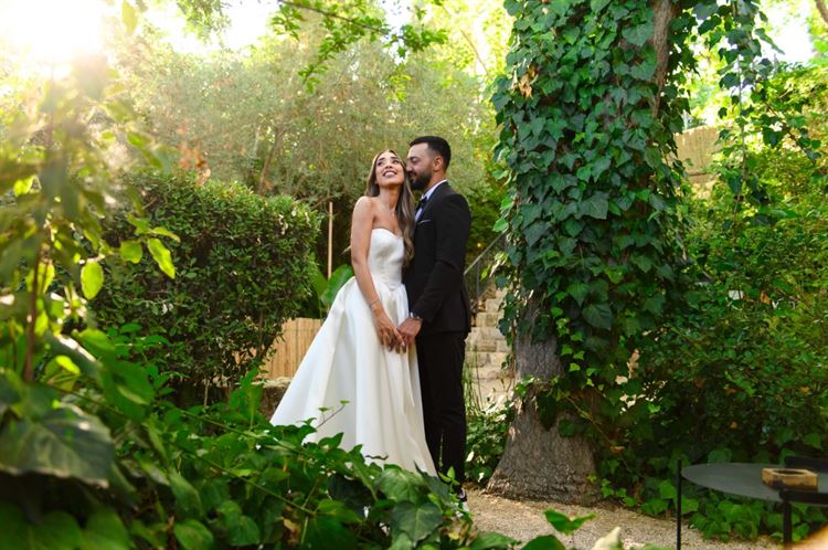 החתונה של לינוי וגולן (צילום: יגאל בוקובזה)