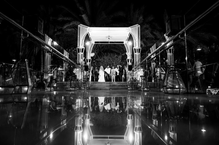 החתונה של לינוי וגולן (צילום: יגאל בוקובזה)