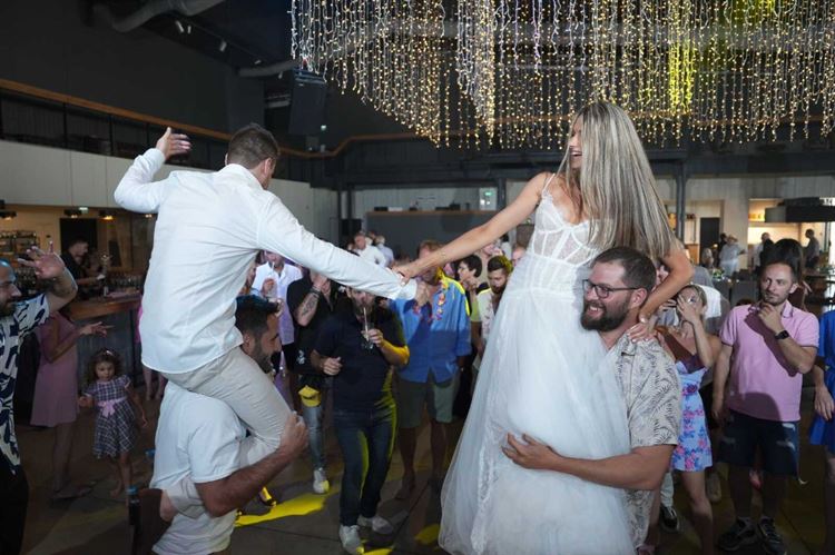 החתונה של ספיר וגלעד (צילום: אודי נווה, קובי לחמיש)