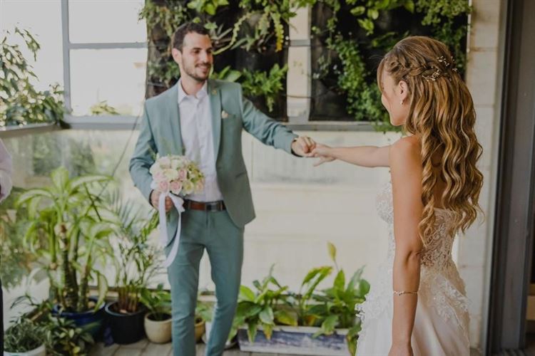 החתונה של מאי וגל (צילום: אלי ראול)