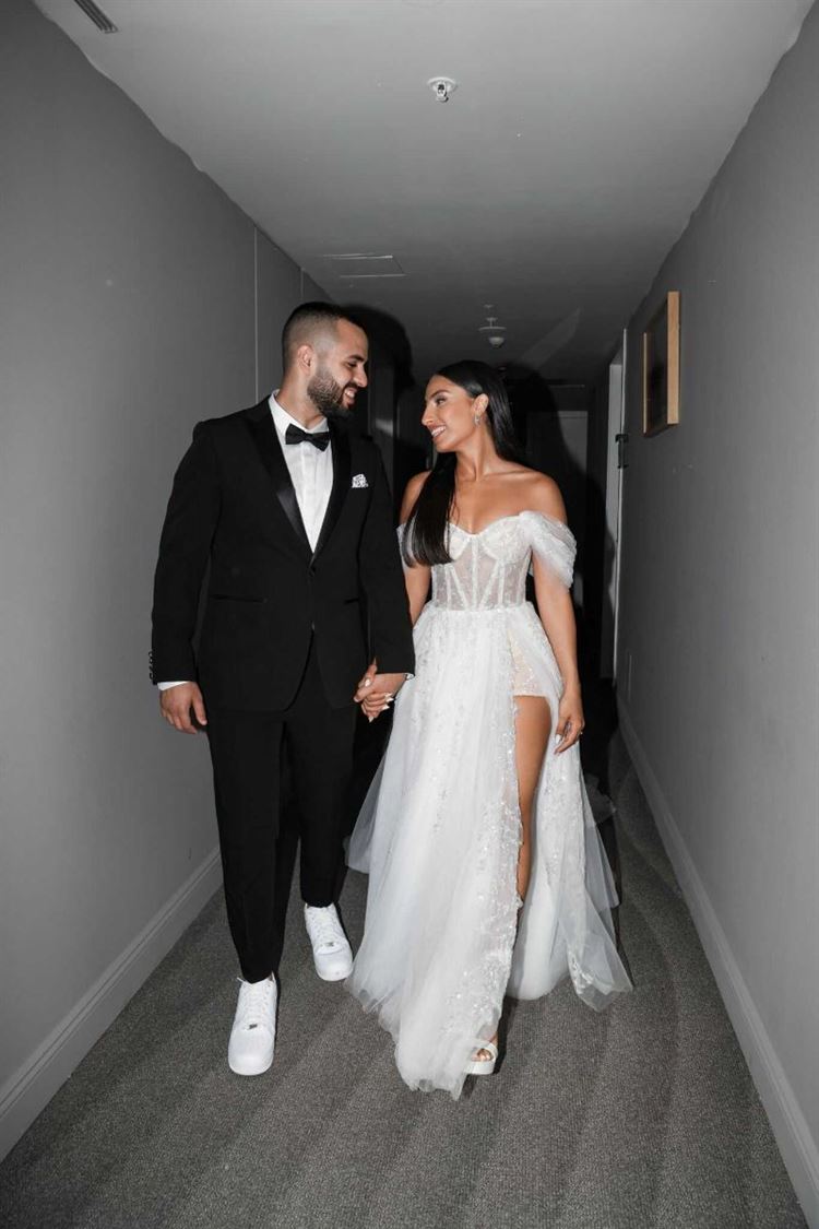 החתונה של נוי וגיא (צילום: ברנז'ה)