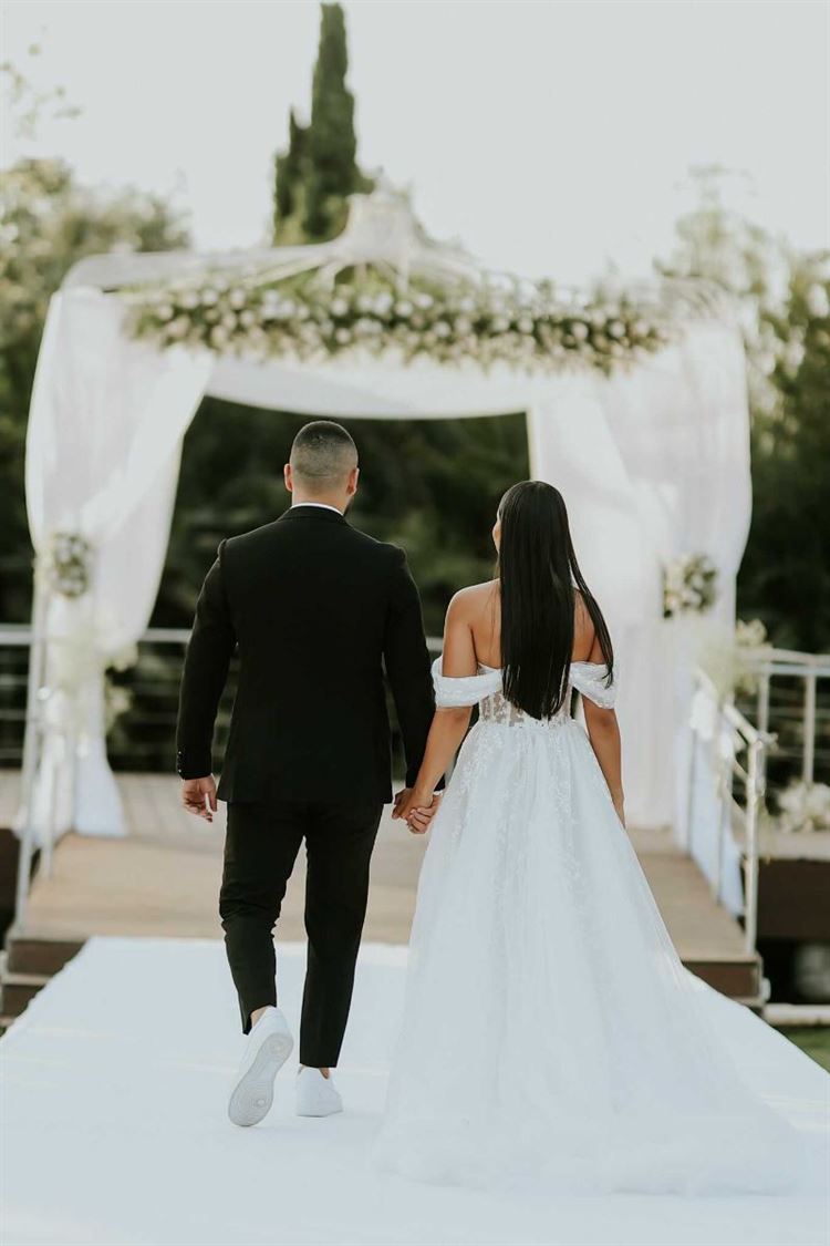 החתונה של נוי וגיא (צילום: ברנז'ה)