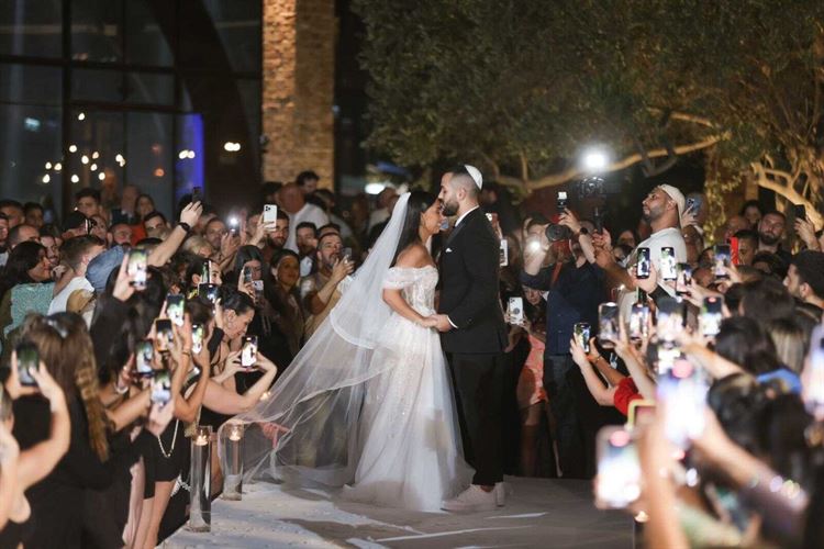 החתונה של נוי וגיא (צילום: ברנז'ה)