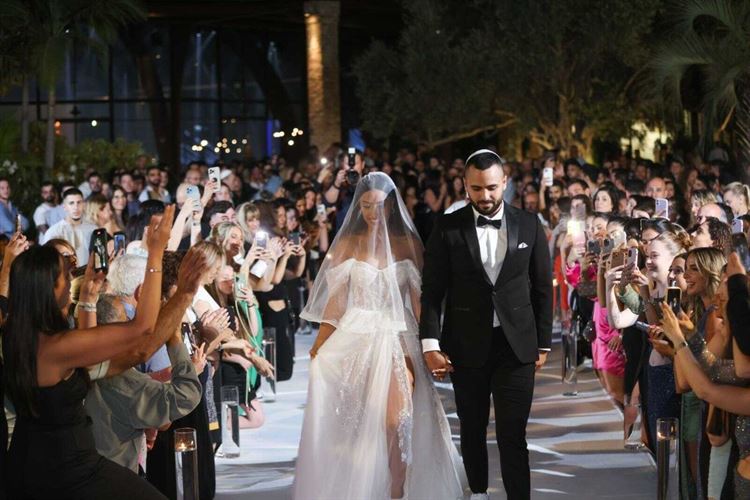 החתונה של נוי וגיא (צילום: ברנז'ה)