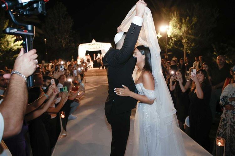 החתונה של נוי וגיא (צילום: ברנז'ה)