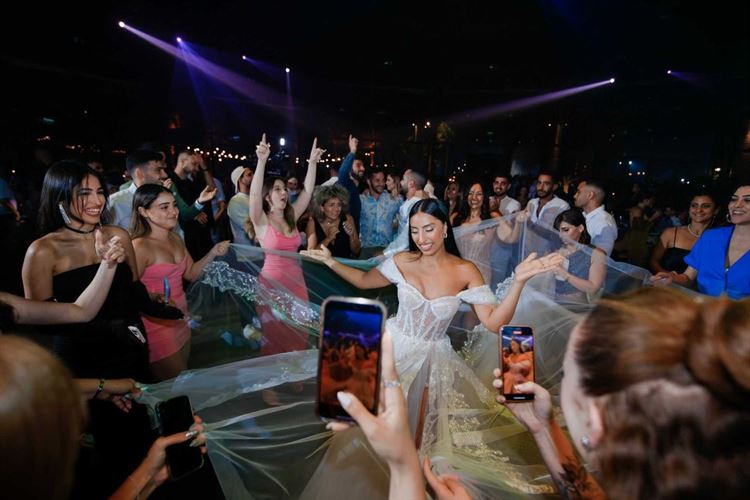 החתונה של נוי וגיא (צילום: ברנז'ה)