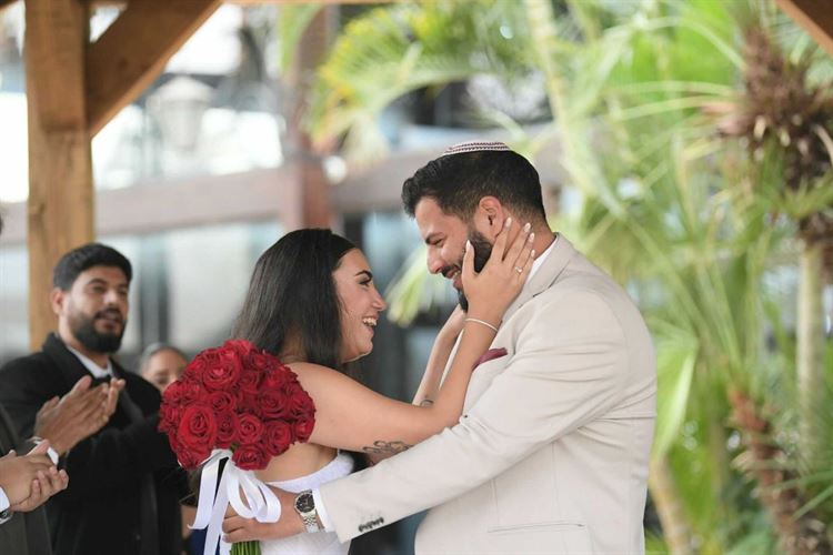 החתונה של ירין וגלעד (צילום: גבי הפקות)