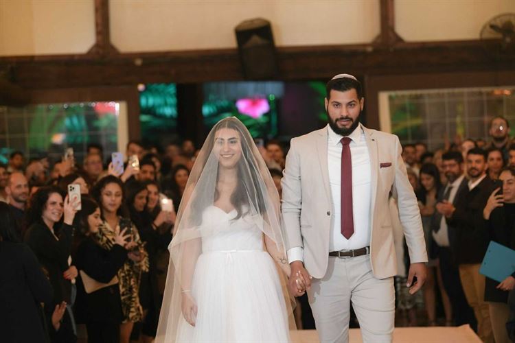 החתונה של ירין וגלעד (צילום: גבי הפקות)